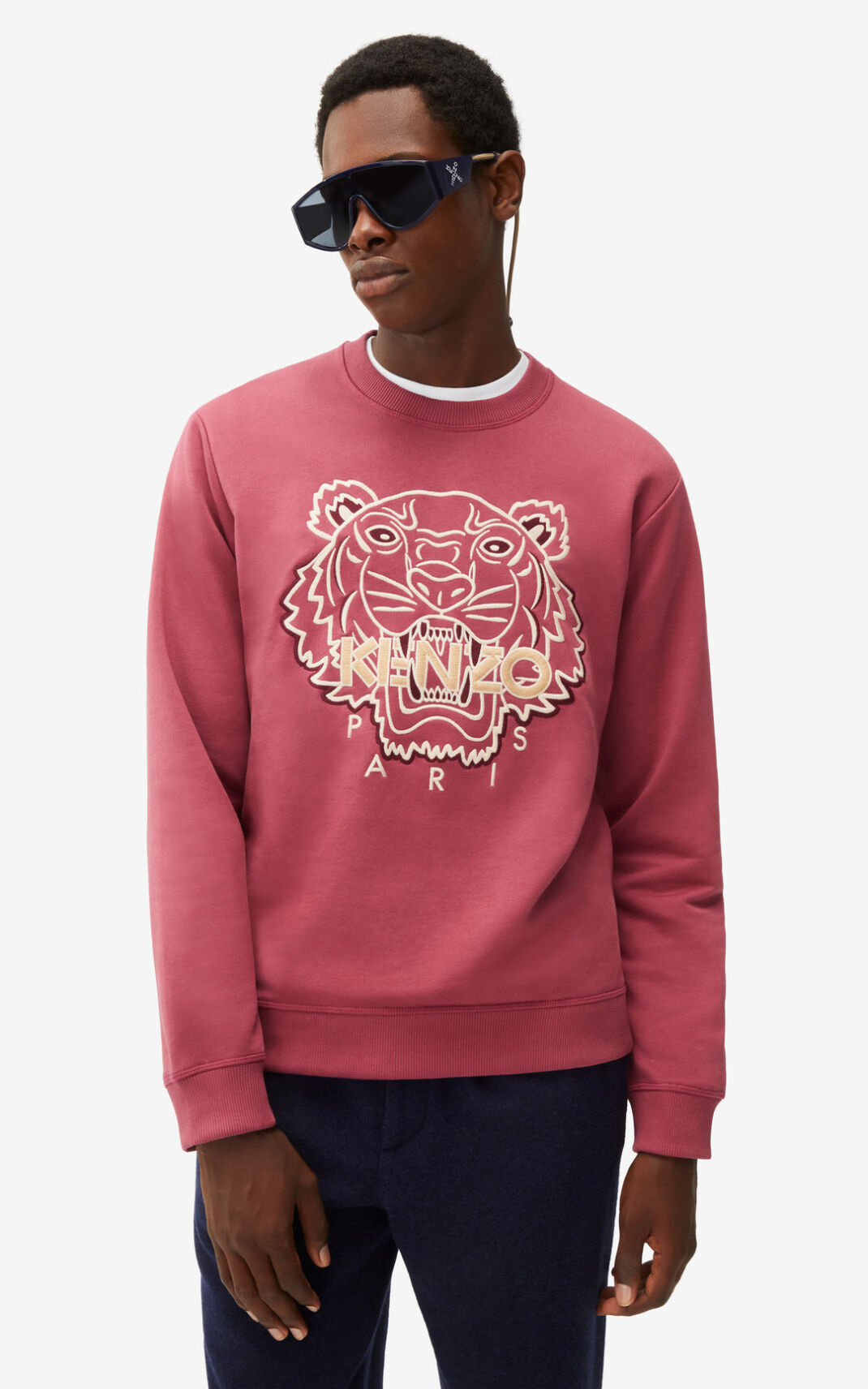 Sweatshirt Kenzo Tiger Masculino - Pretas | 861UILXBF